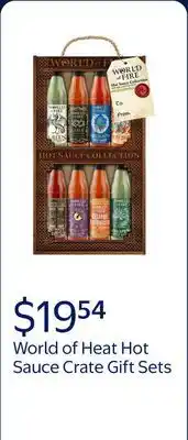 Walmart World of Heat Hot Sauce Crate Gift Sets offer
