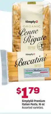 Grocery Outlet SimplyGO Premium Italian Pasta offer