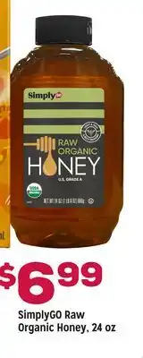 Grocery Outlet SimplyGO Raw Organic Honey offer