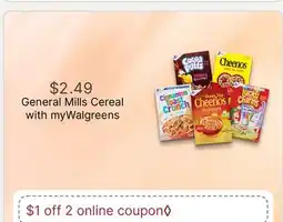 Walgreens General Mills Cereal offer