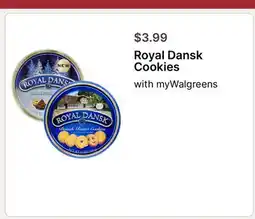 Walgreens Royal Dansk Cookies offer