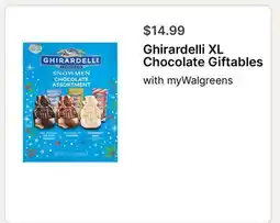 Walgreens Ghirardelli XL Chocolate Giftables offer