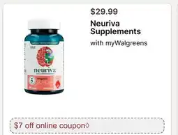 Walgreens Neuriva Supplements offer