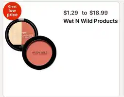 Walgreens Wet N Wild Products offer