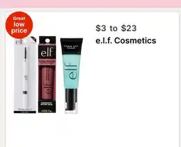 Walgreens e.l.f. Cosmetics offer