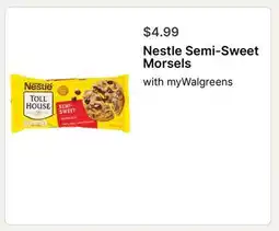 Walgreens Nestle Semi-Sweet Morsels offer