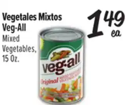 El Super Veg-All Mixed Vegetables offer