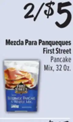 El Super First Street Pancake Mix offer