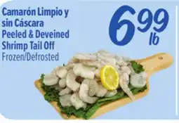 El Super Peeled & Deveined Shrimp Tail Off offer
