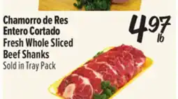 El Super Fresh Whole Sliced Beef Shanks offer
