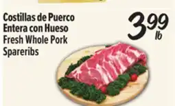 El Super Fresh Whole Pork Spareribs offer