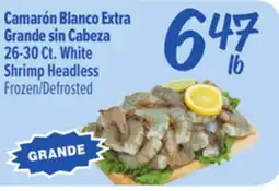 El Super White Shrimp Headless offer