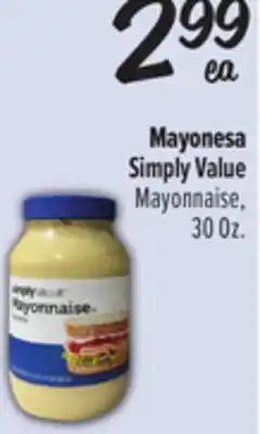 El Super Simply Value Mayonnaise offer