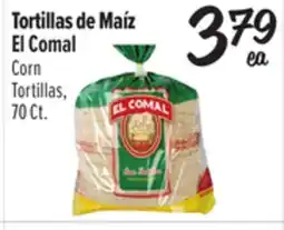 El Super Tortillas de Maíz El Comal offer