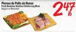 El Super Fresh Boneless Skinless Chicken Leg Meat offer
