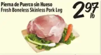 El Super Fresh Boneless Skinless Pork Leg offer