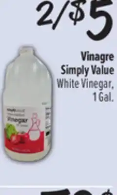 El Super White Vinegar offer