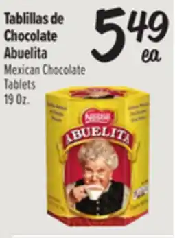 El Super Abuelita Mexican Chocolate Tablets offer