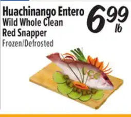 El Super Wild Whole Clean Red Snapper offer