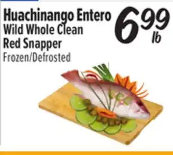 El Super Wild Whole Clean Red Snapper offer