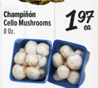 El Super Cello Mushrooms offer