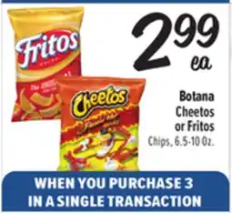 El Super Cheetos or Fritos Chips offer