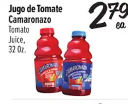 El Super Camaronazo Tomato Juice offer