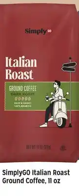 Grocery Outlet SimplyGO Italian Roast Ground Coffee offer