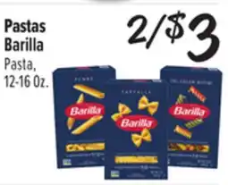 El Super Barilla Pasta offer