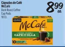 El Super McCafé Dark Roast Coffee Cup Pods offer
