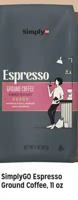Grocery Outlet SimplyGO Espresso Ground Coffee offer