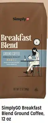 Grocery Outlet SimplyGO Breakfast Blend Ground Coffee offer