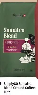 Grocery Outlet SimplyGO Sumatra Blend Ground Coffee offer