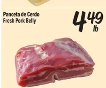 El Super Fresh Fresh Pork Belly offer