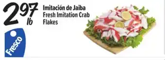 El Super Fresh Fresh Imitation Crab Flakes offer