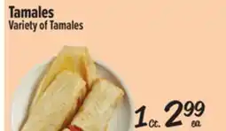 El Super Fresh Variety of Tamales offer