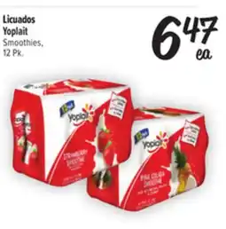 El Super Fresh Yoplait Smoothies offer