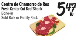 El Super Fresh Fresh Center Cut Beef Shank offer