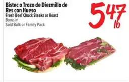 El Super Fresh Fresh Beef Chuck Steaks or Roast Bone-in offer