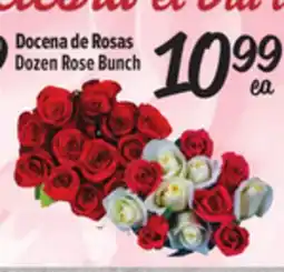 El Super Fresh Dozen Rose Bunch offer