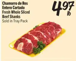 El Super Fresh Fresh Whole Sliced Beef Shanks offer