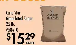 Smart & Final Cane Star Granulated Sugar offer