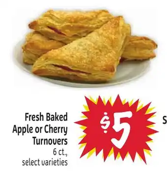 Foodmaxx Fresh Baked Apple or Cherry Turnovers offer