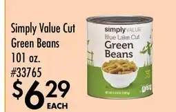 Smart & Final Simply Value Cut Green Beans offer