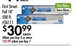 Smart & Final First Street Foil 18 500 ft offer