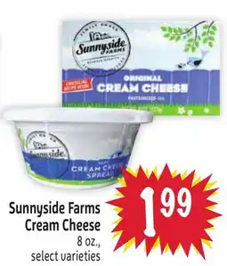 Foodmaxx Sunnyside Farms Cream Cheese offer