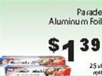 Fine Fare Parade Aluminum Foil offer