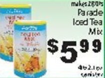 Fine Fare Parade Iced Tea Mix offer