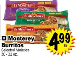 Superior Grocers El Monterey Burritos offer