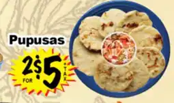 Superior Grocers Pupusas offer